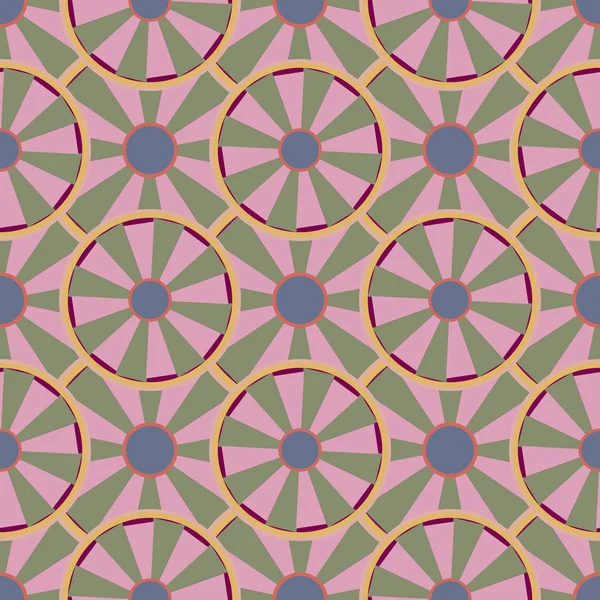 soyut geometrik renk desenli vektör çizimi