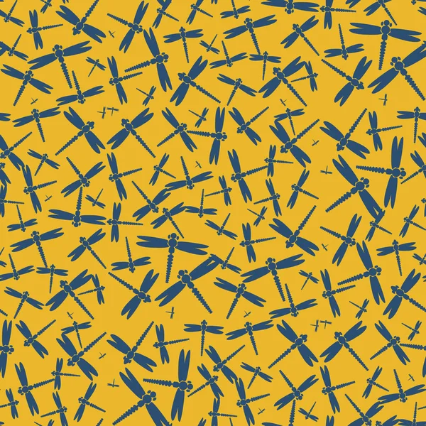 Dekoratif renkli seamless modeli ile şirin yusufçuk