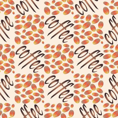 Kahve çekirdekleri arkaplansız.