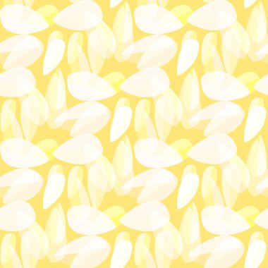 Parlak arka plan Dikişsiz desen çok renkli yapraklarda.