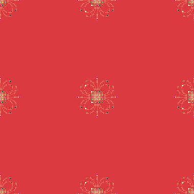 Vintage seamless modeli, vektör çizim 