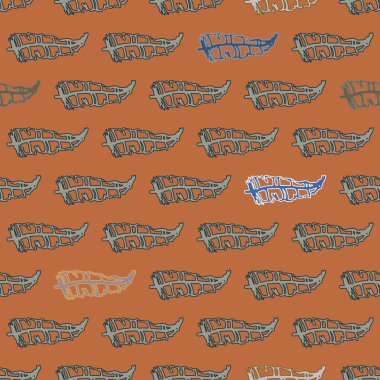 Tüyler, vektör çizim ile zemin 