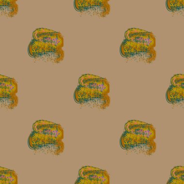 Bulutlar Dikişsiz desen şeklinde suluboya soyut leke.