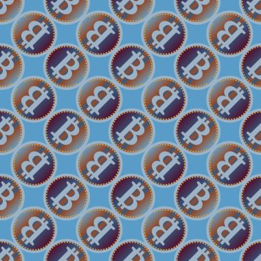 bitcoins parlak parlak pahalı sikkeleri ile Seamless modeli 