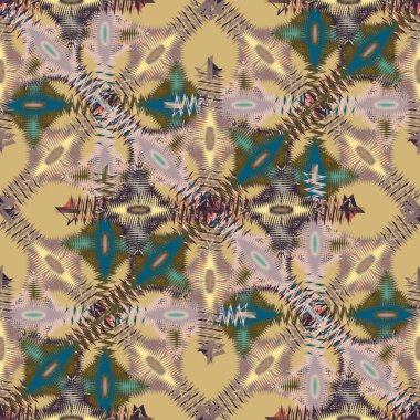 Memfis tarzı zemin. Geometrik seamless modeli. Yinelenen Dekorasyon yazdırma. Sorunsuz ilkel geometrik arka plan.