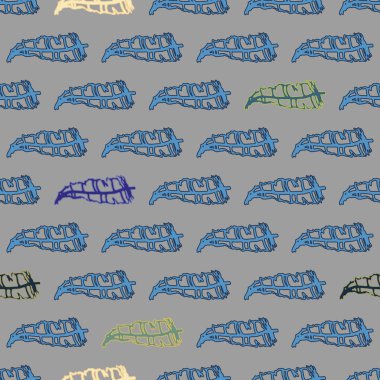 Tüyler, vektör çizim ile zemin 