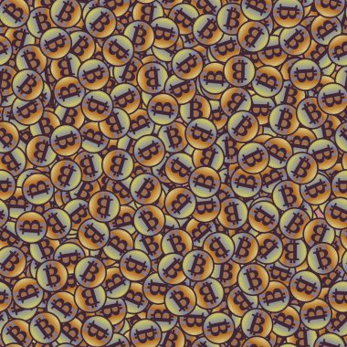 bitcoins parlak parlak pahalı sikkeleri ile Seamless modeli 