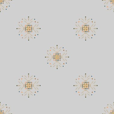 Vintage seamless modeli, vektör çizim 