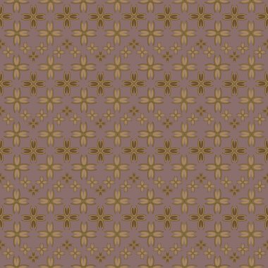 Çiçekler, vektör çizim ile çok renkli geometrik seamless modeli 