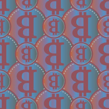 bitcoins parlak parlak pahalı sikkeleri ile Seamless modeli 