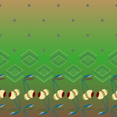 kiraz seamless modeli. Tekstil Ambalaj ve duvar kağıtları için iyi.