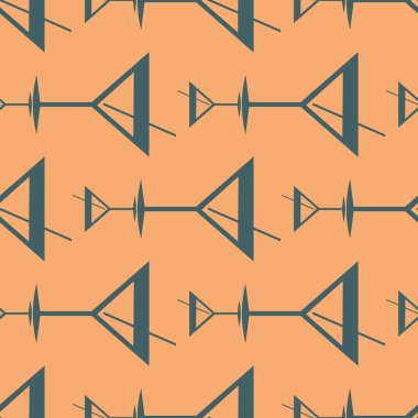 Tropik kokteyller renkli seamless modeli