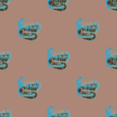 Bulutlar Dikişsiz desen şeklinde suluboya soyut leke.