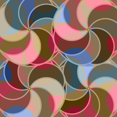 soyut geometrik renk desenli vektör çizimi