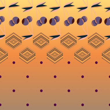 kiraz seamless modeli. Tekstil Ambalaj ve duvar kağıtları için iyi.