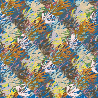 Soyut renkli seamless modeli, arka plan