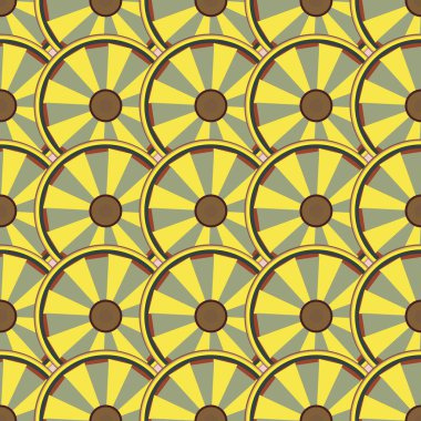 soyut geometrik renk desenli vektör çizimi