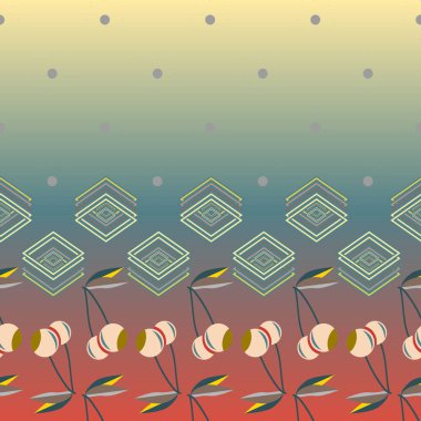 kiraz seamless modeli. Tekstil Ambalaj ve duvar kağıtları için iyi.