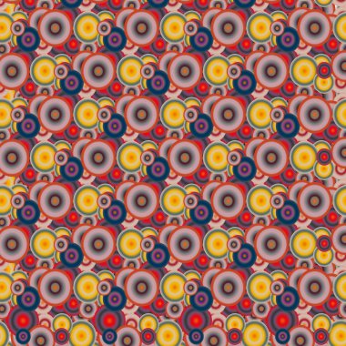 Daireler, arka plan ile soyut geometrik seamless modeli