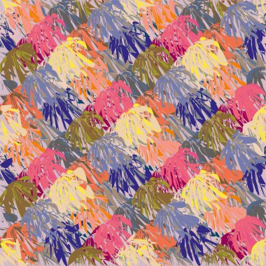 Soyut renkli seamless modeli, arka plan