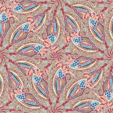 Soyut renkli Dikişsiz desen arka planı için. 