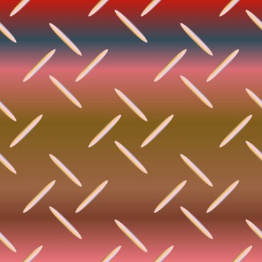 Metal ızgara Dikişsiz desen vektör çizim.