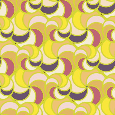 soyut geometrik renk desenli vektör çizimi