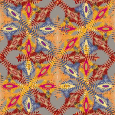 Memfis tarzı zemin. Geometrik seamless modeli. Yinelenen Dekorasyon yazdırma. Sorunsuz ilkel geometrik arka plan.