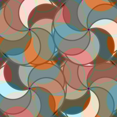 soyut geometrik renk desenli vektör çizimi