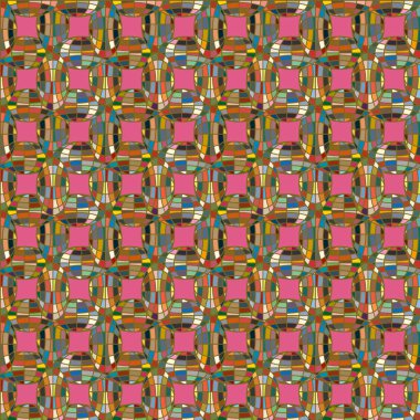 Renk seamless modeli ile işbirliği dünya küre.