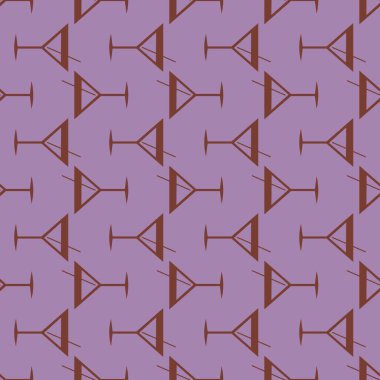 Tropik kokteyller renkli seamless modeli