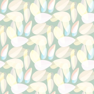 Parlak arka plan Dikişsiz desen çok renkli yapraklarda.