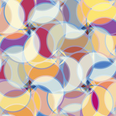 soyut geometrik renk desenli vektör çizimi