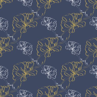 Çok renkli yay ve kurdeleler parlak seamless modeli.