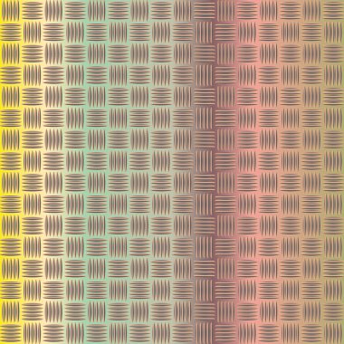 Metal ızgara Dikişsiz desen vektör çizim.