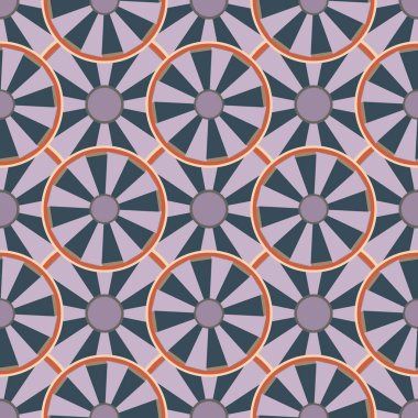 soyut geometrik renk desenli vektör çizimi