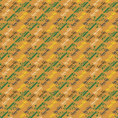 Arapça metin mutlu tatil çok renkli seamless modeli.