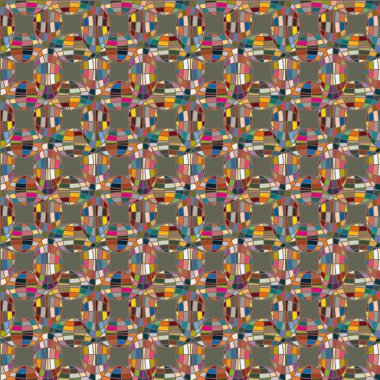 Renk seamless modeli ile işbirliği dünya küre.