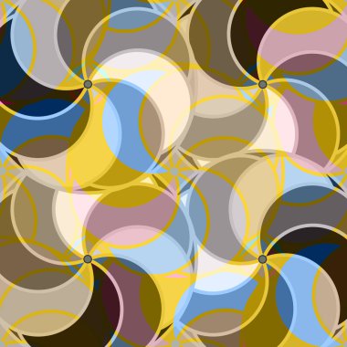 soyut geometrik renk desenli vektör çizimi