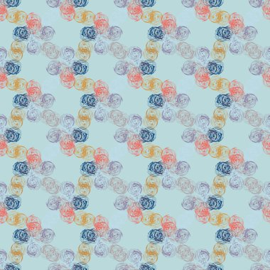 Soyut renkli seamless modeli, arka plan