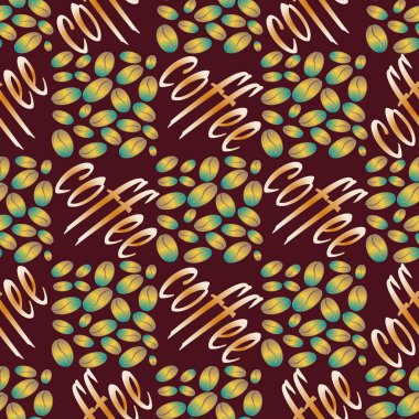 Kahve çekirdekleri arkaplansız.