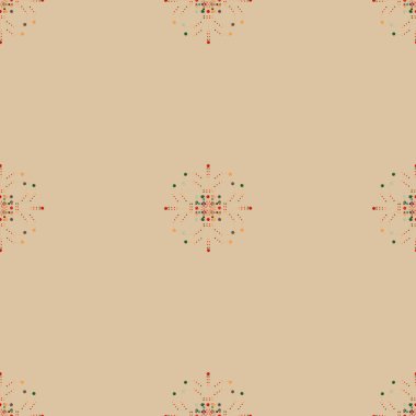 Vintage seamless modeli, vektör çizim 