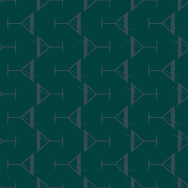 Tropik kokteyller renkli seamless modeli