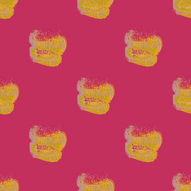 Bulutlar Dikişsiz desen şeklinde suluboya soyut leke.