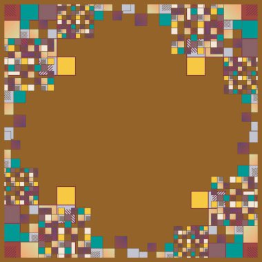 soyut geometrik renksiz desen