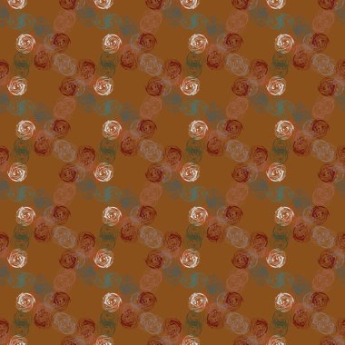 Soyut renkli seamless modeli, arka plan