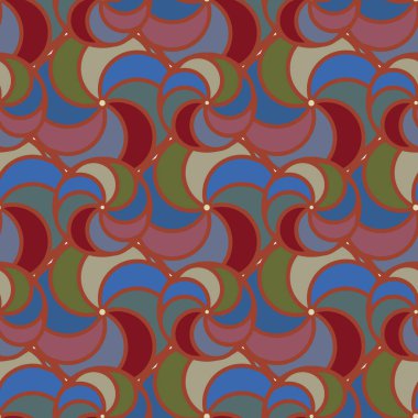 soyut geometrik renk desenli vektör çizimi