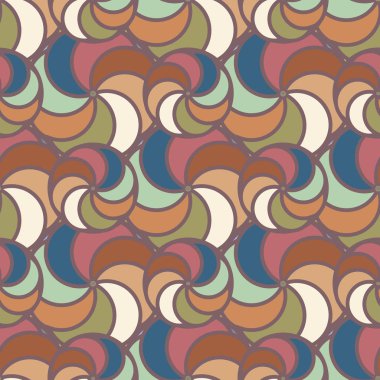 soyut geometrik renk desenli vektör çizimi