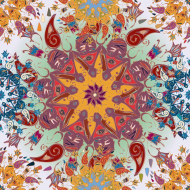 Arkaplan için soyut geometrik renkli desen. vektör illüstrasyonu 