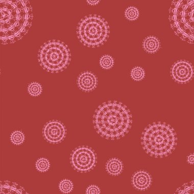 Yeni arka plan yaratıcı Soyut Fraktal desenli. Zemin için yumuşak hatları vintage desen. 